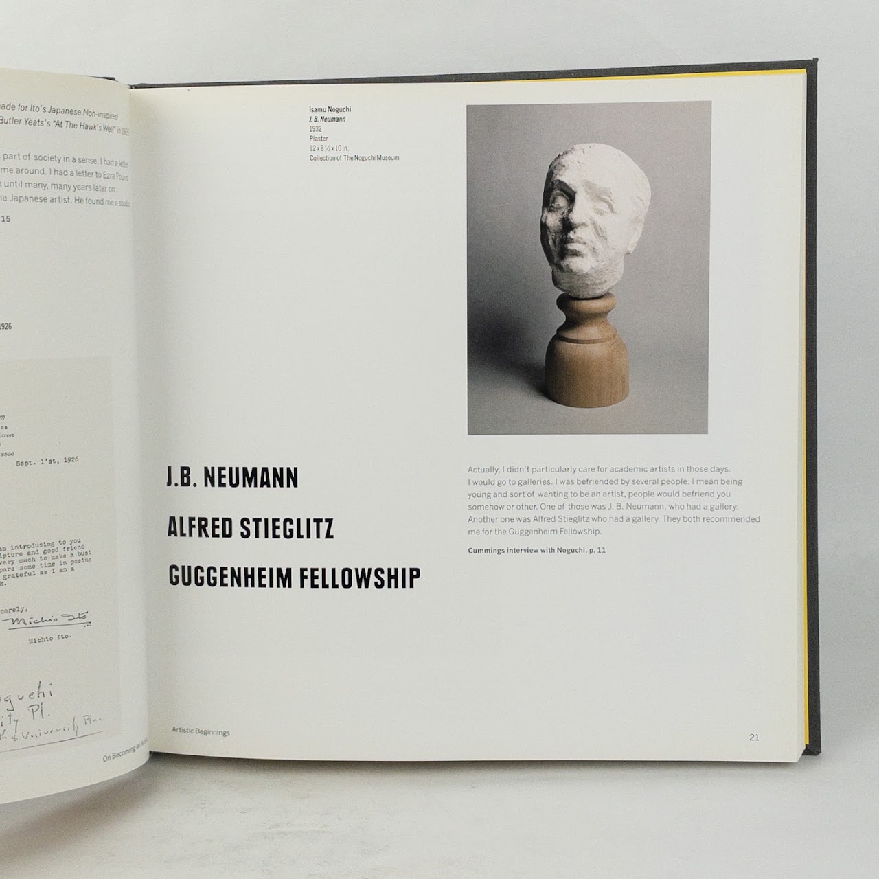 'On Becoming an Artist: Isamu Noguchi and His Contemporaries, 1922-1960' RARE Book
