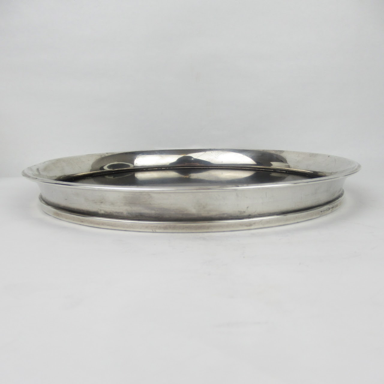 Sterling Silver and Wood Gorham Drinks Tray