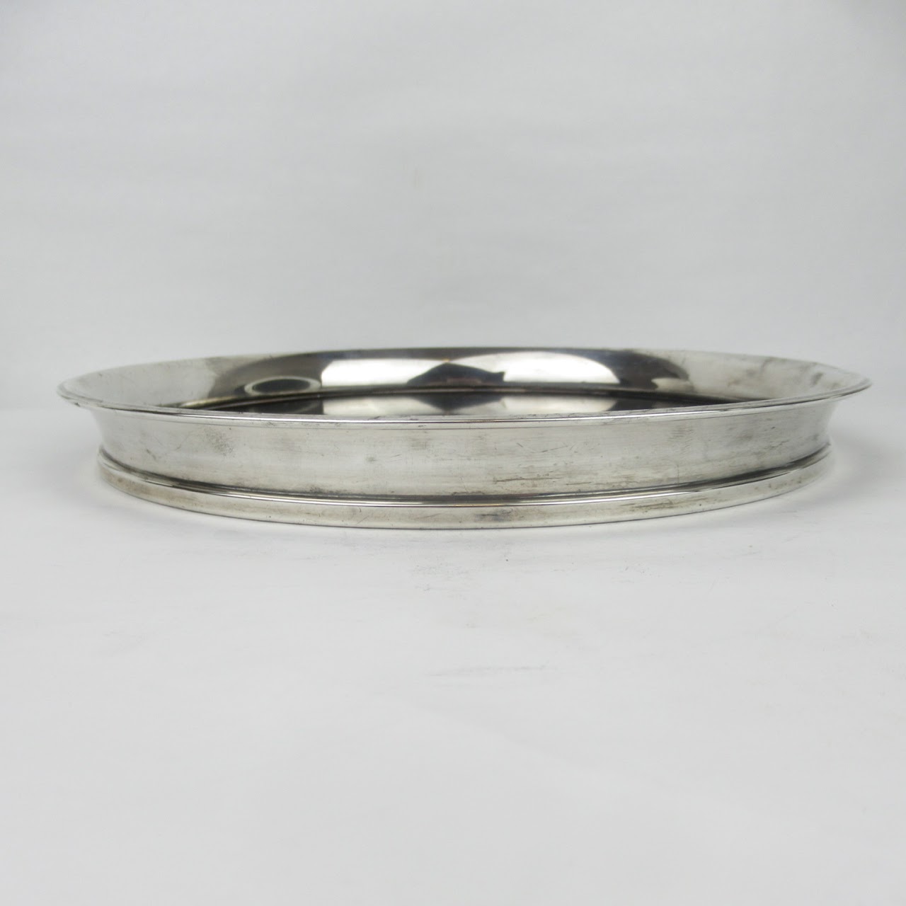 Sterling Silver and Wood Gorham Drinks Tray