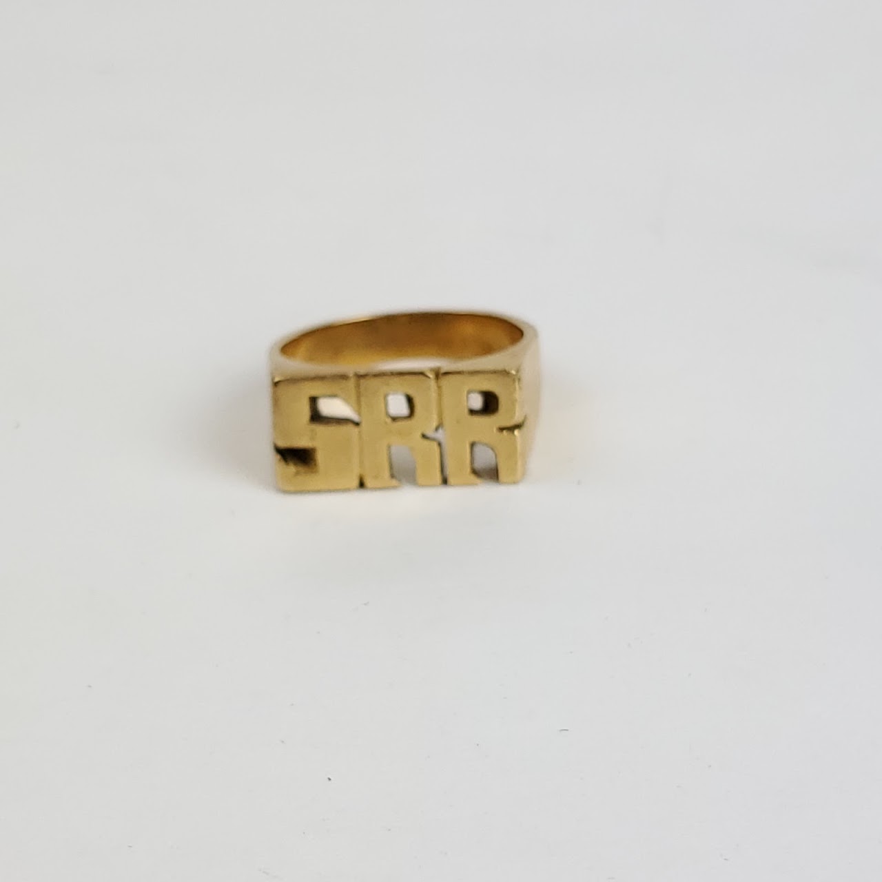 14K Gold SRR Ring