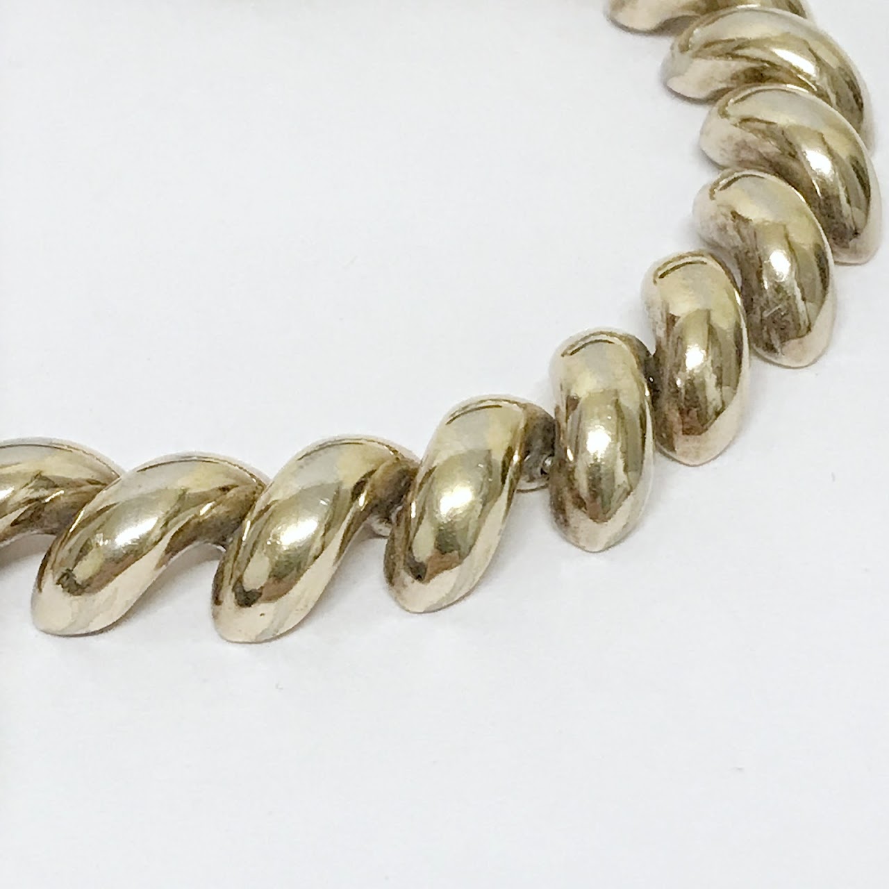 Sterling Silver Wave Bracelet