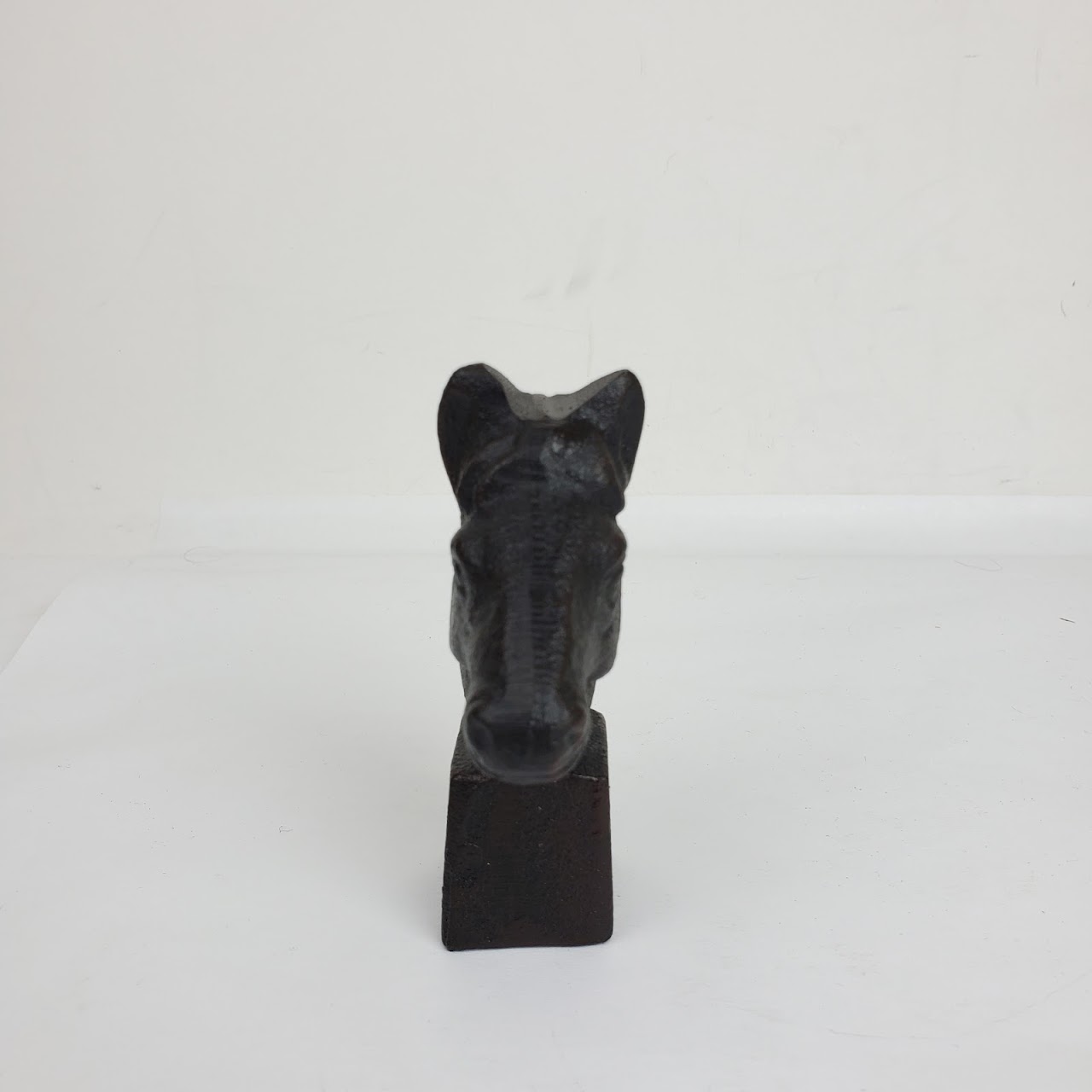 Cast Iron Pony Miniature Bust