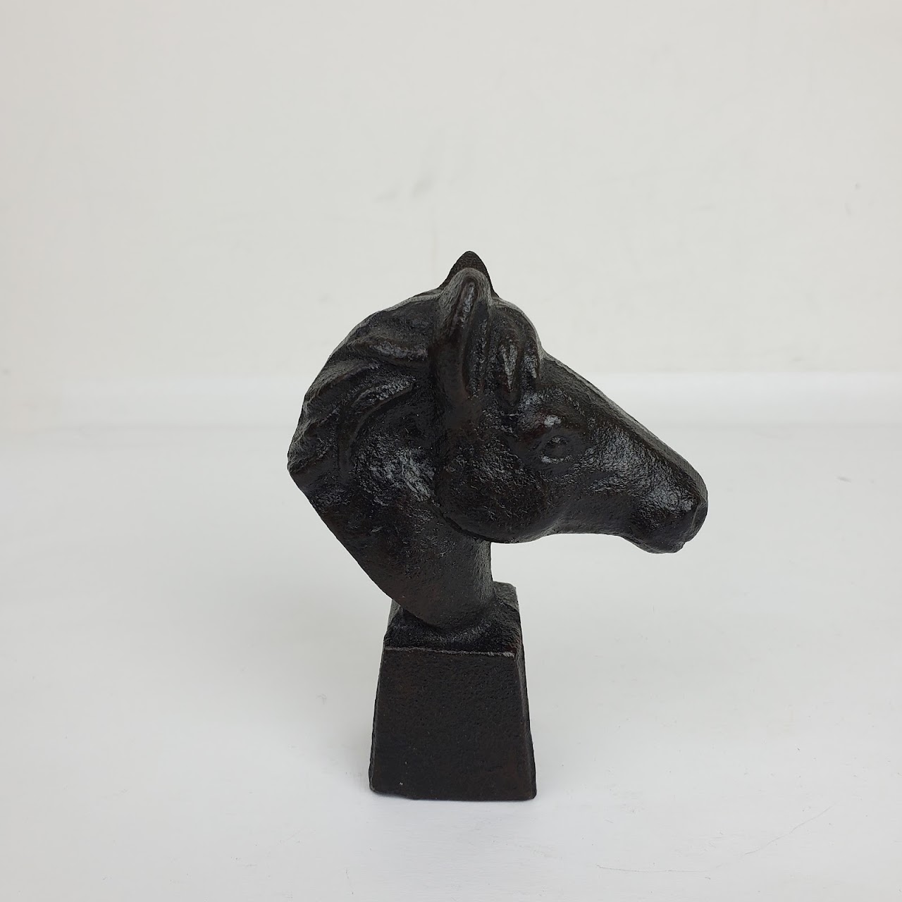 Cast Iron Pony Miniature Bust