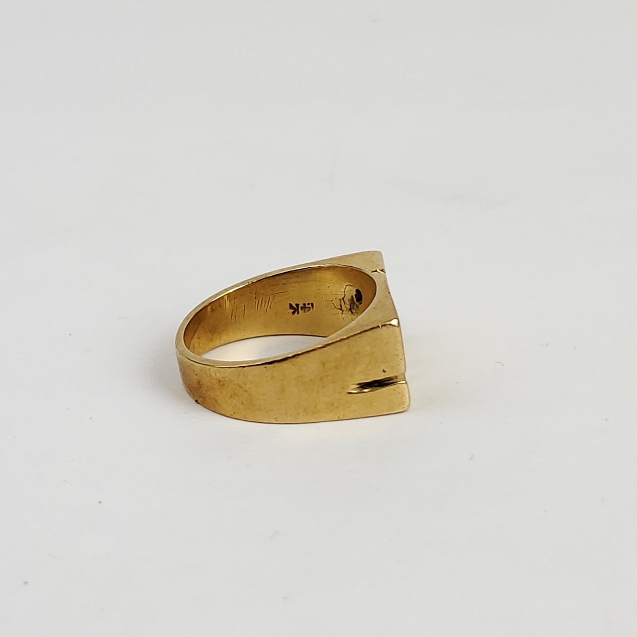 14K Gold SRR Ring