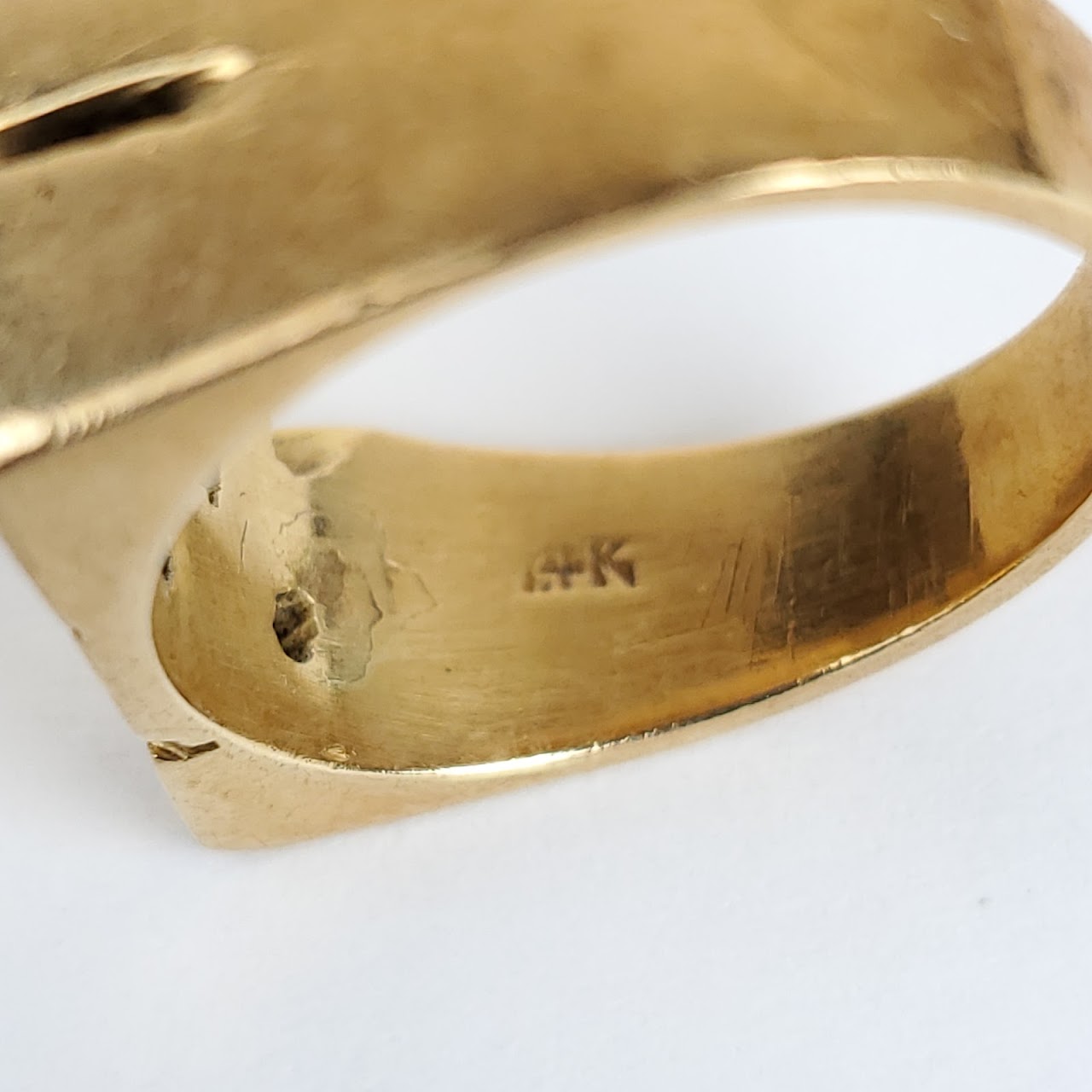 14K Gold SRR Ring