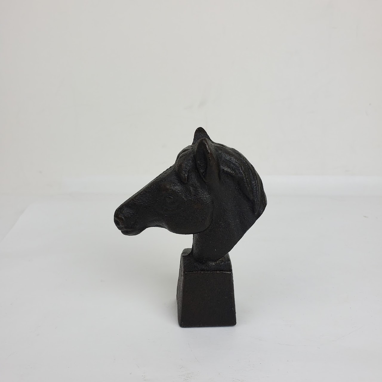 Cast Iron Pony Miniature Bust