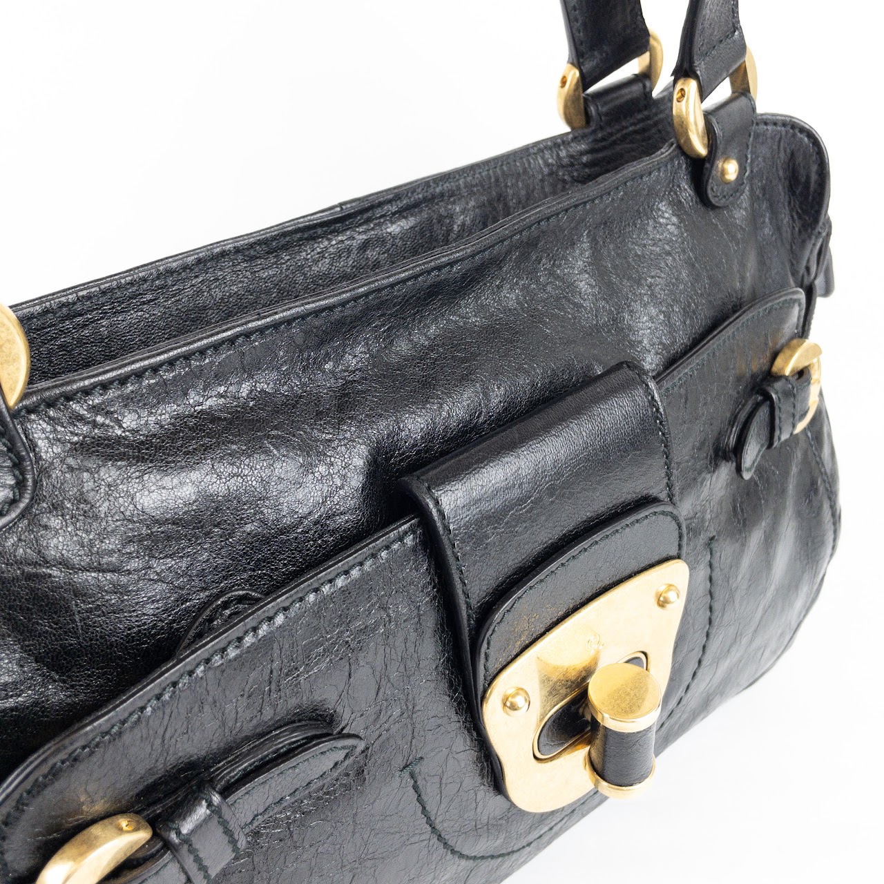 Alexander McQueen Leather Shoulder Bag