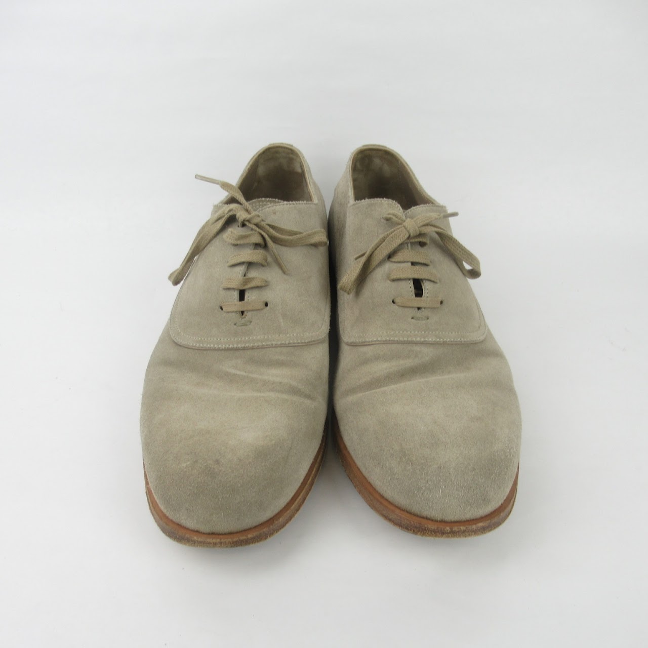 Louis Vuitton Suede Derby Shoes