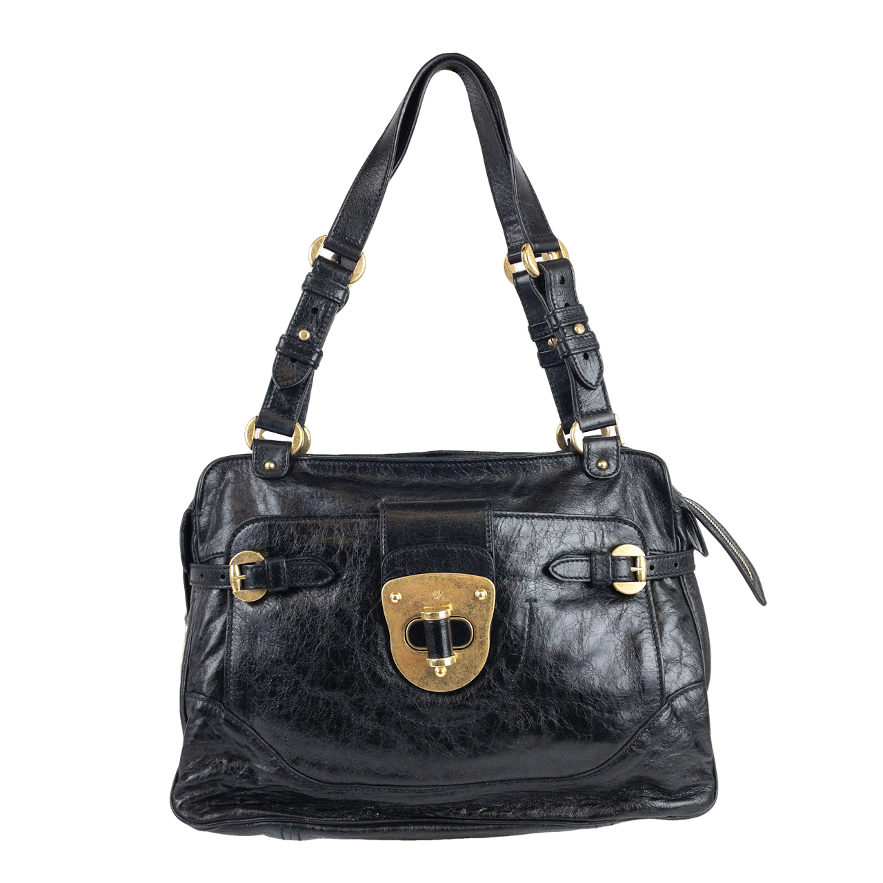 Alexander McQueen Leather Shoulder Bag