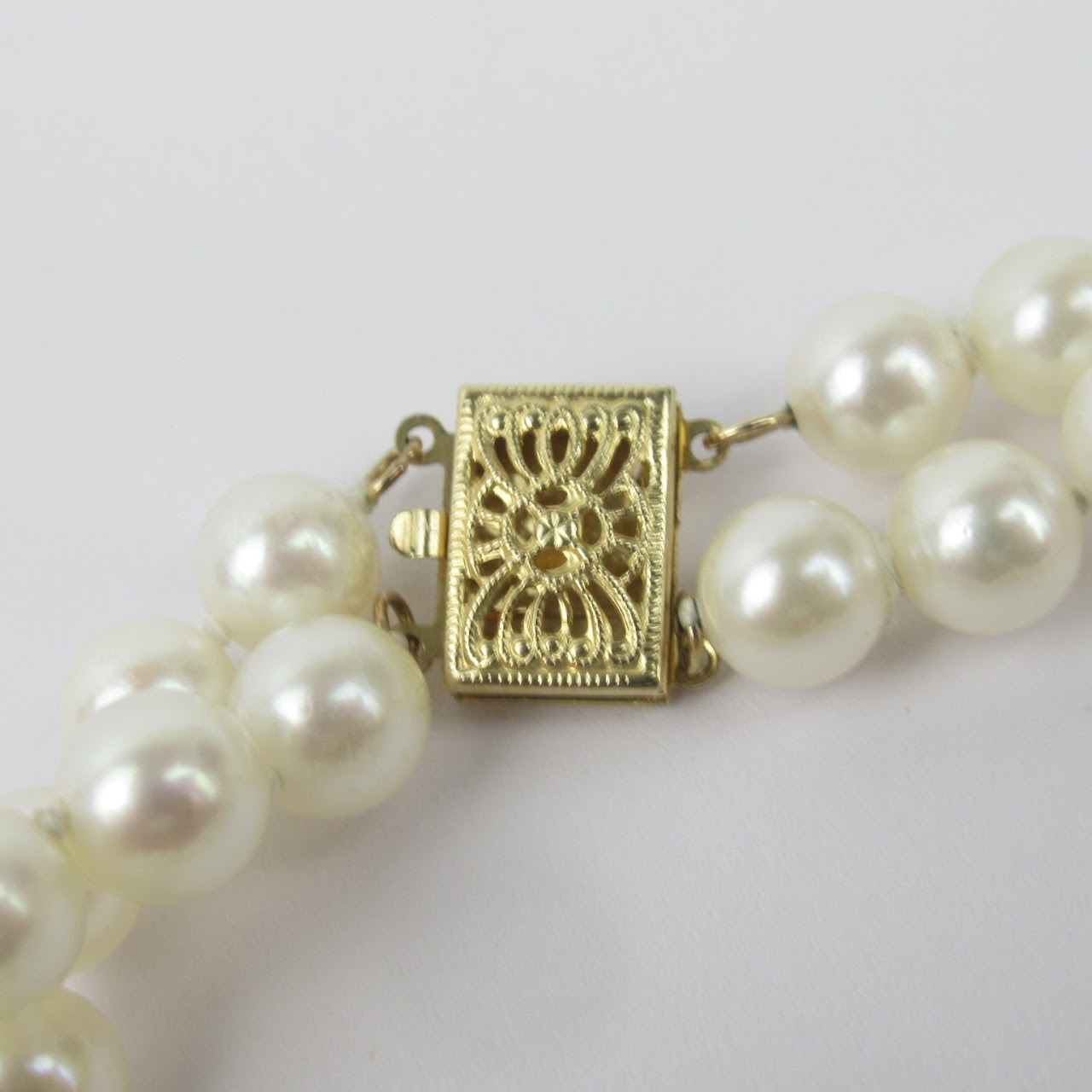 14K Gold & Pearl Bracelet