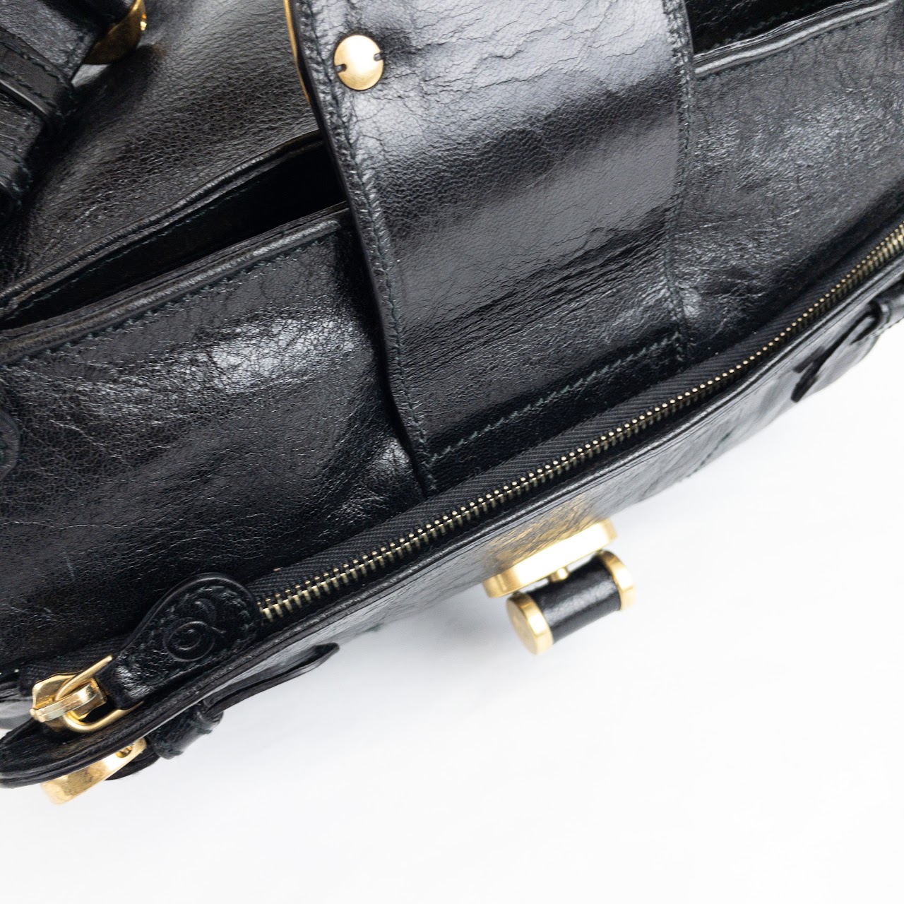 Alexander McQueen Leather Shoulder Bag