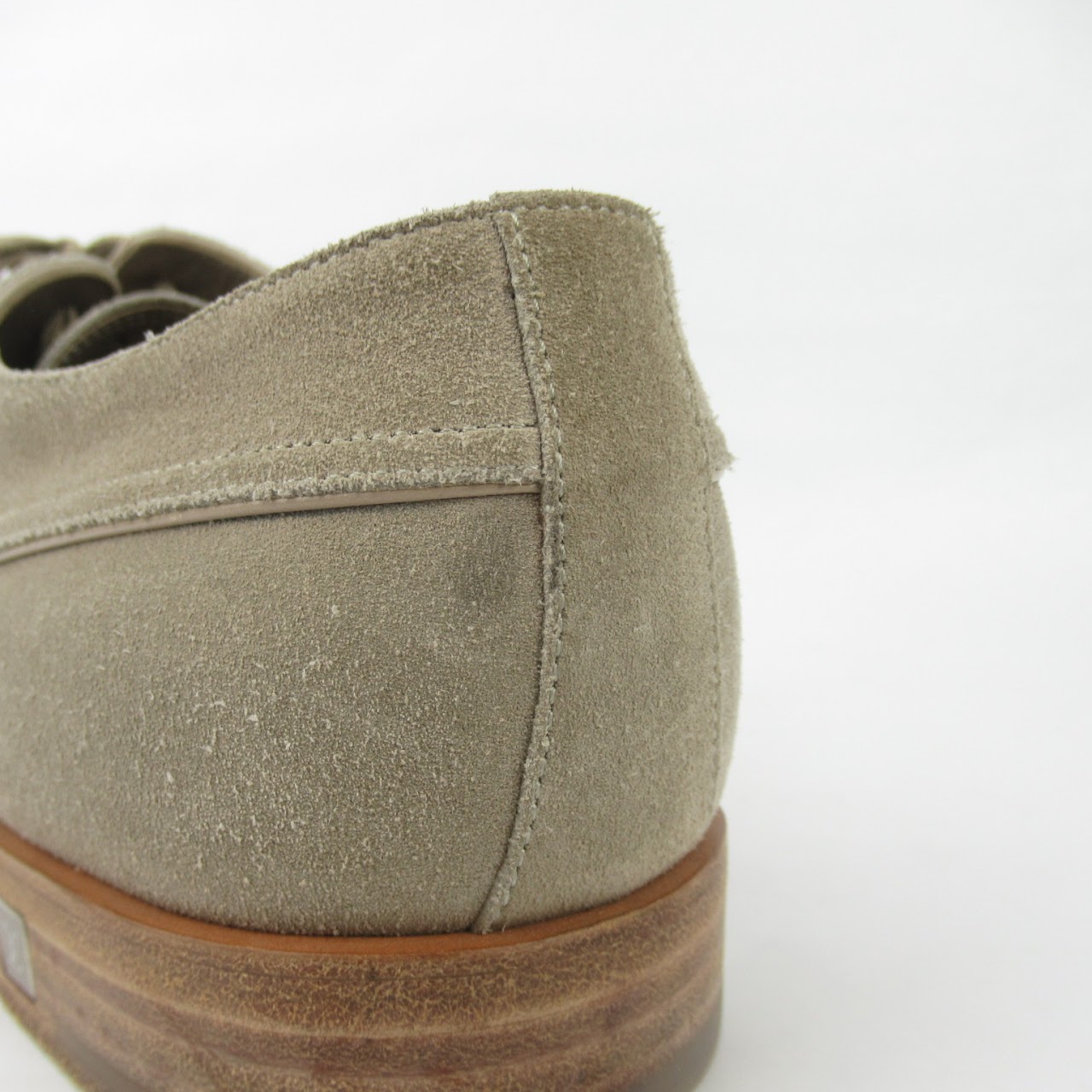 Louis Vuitton Suede Derby Shoes