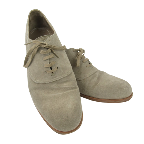 Louis Vuitton Suede Derby Shoes