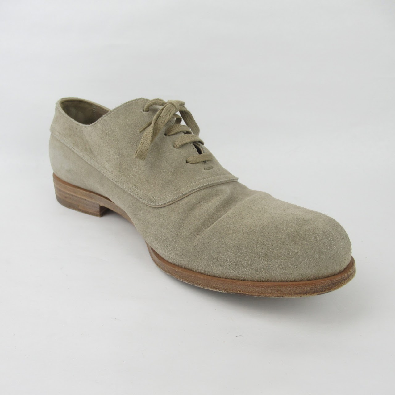 Louis Vuitton Suede Derby Shoes