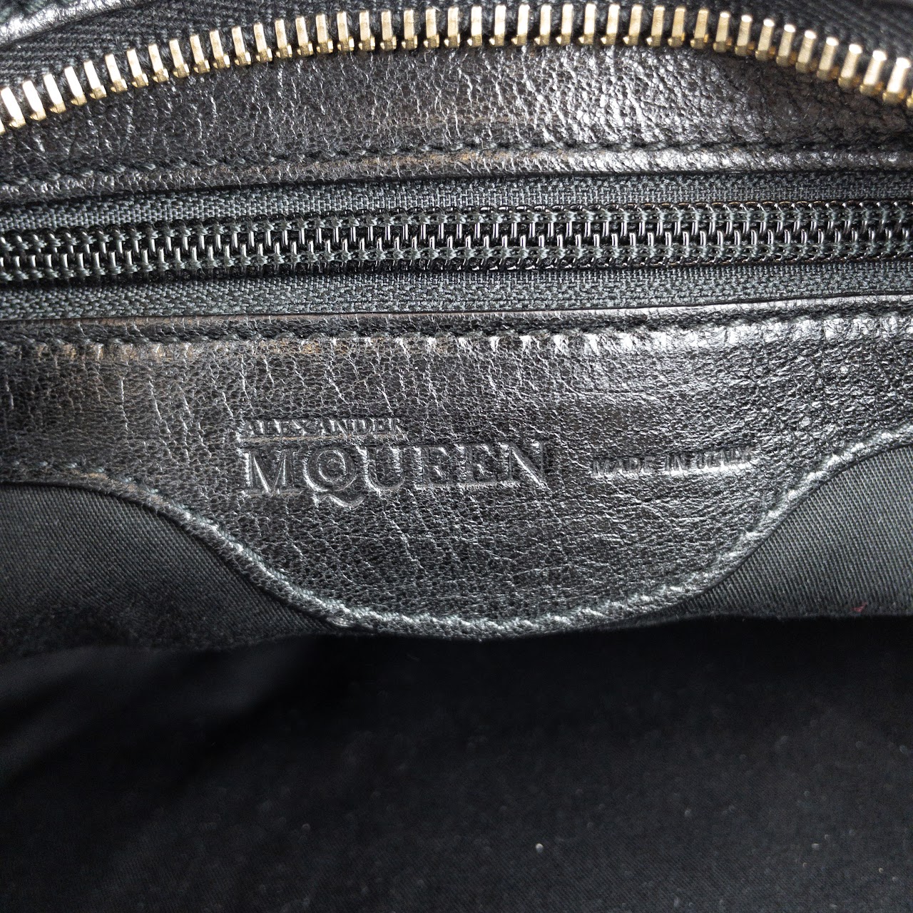 Alexander McQueen Leather Shoulder Bag