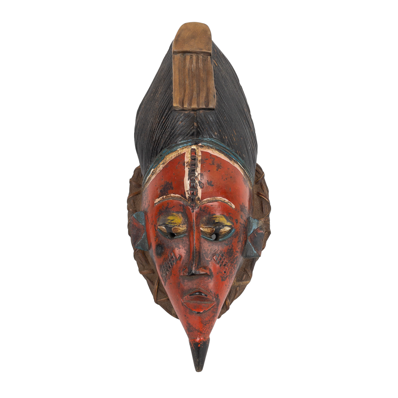 Painted Tribal Mask