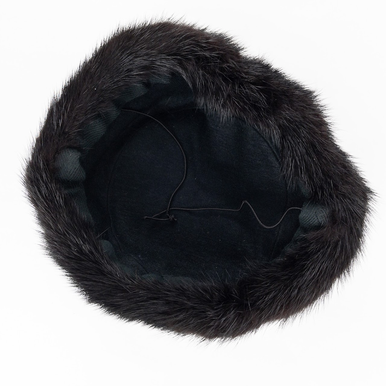 Fur Pillbox Hat