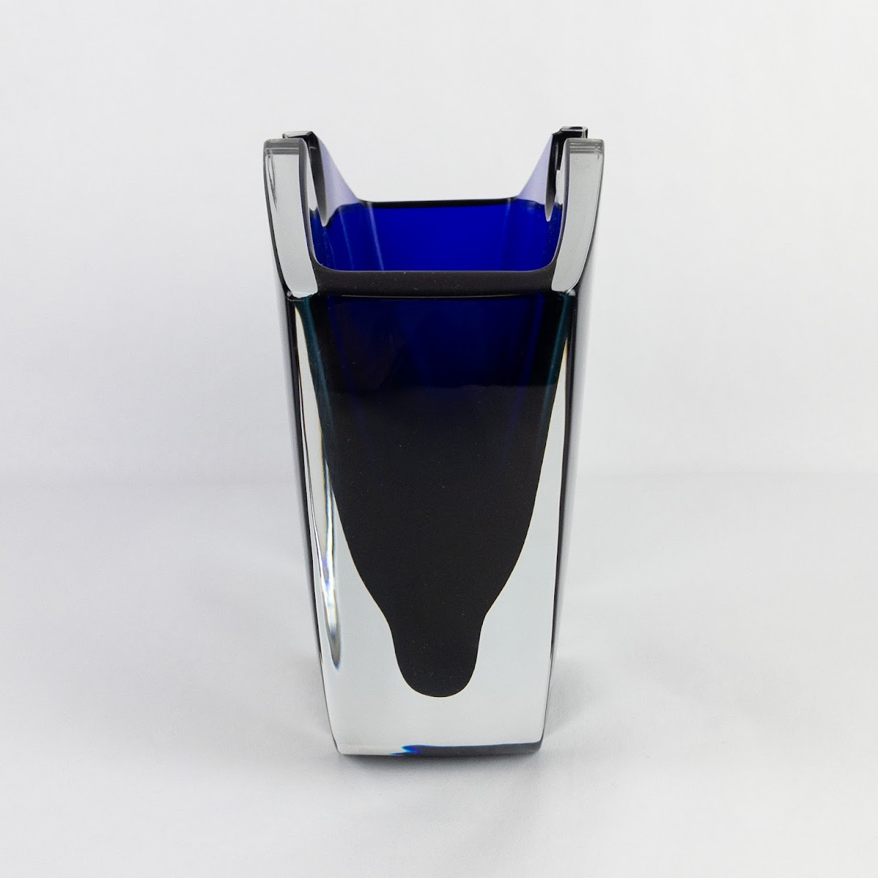 Baccarat Oceanie Blue Crystal Vase