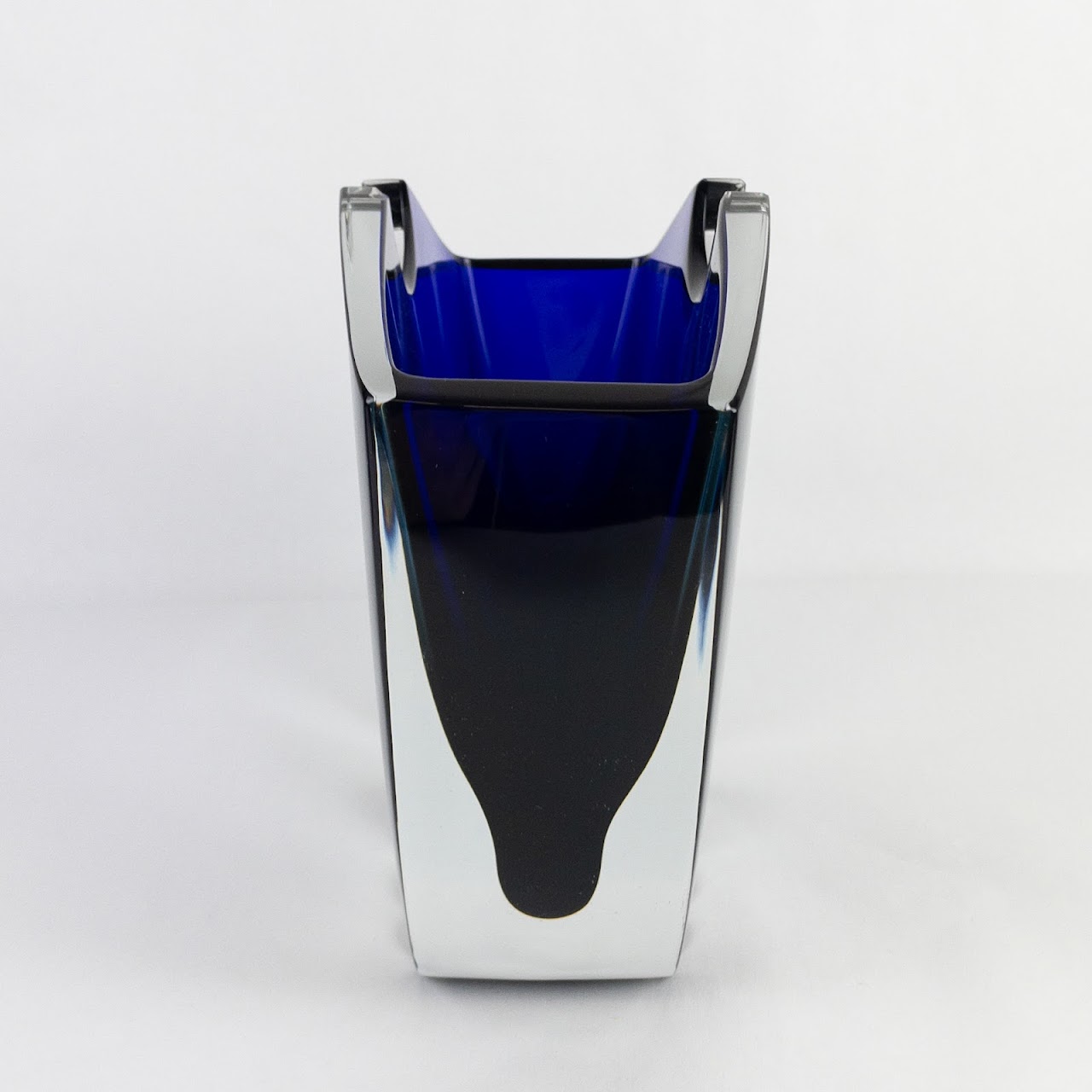 Baccarat Oceanie Blue Crystal Vase