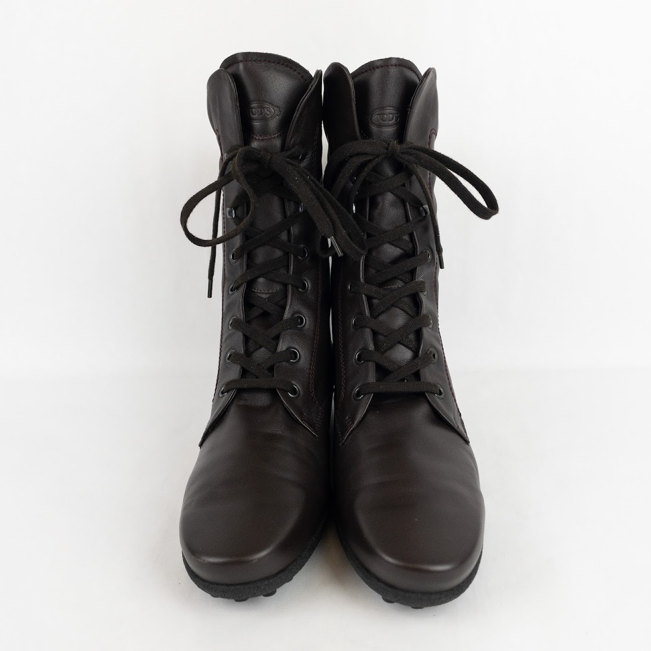 Tod's Lace Up Euro Boots