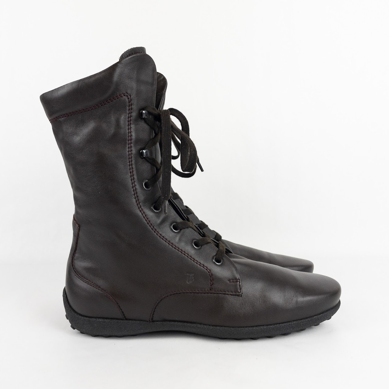 Tod's Lace Up Euro Boots