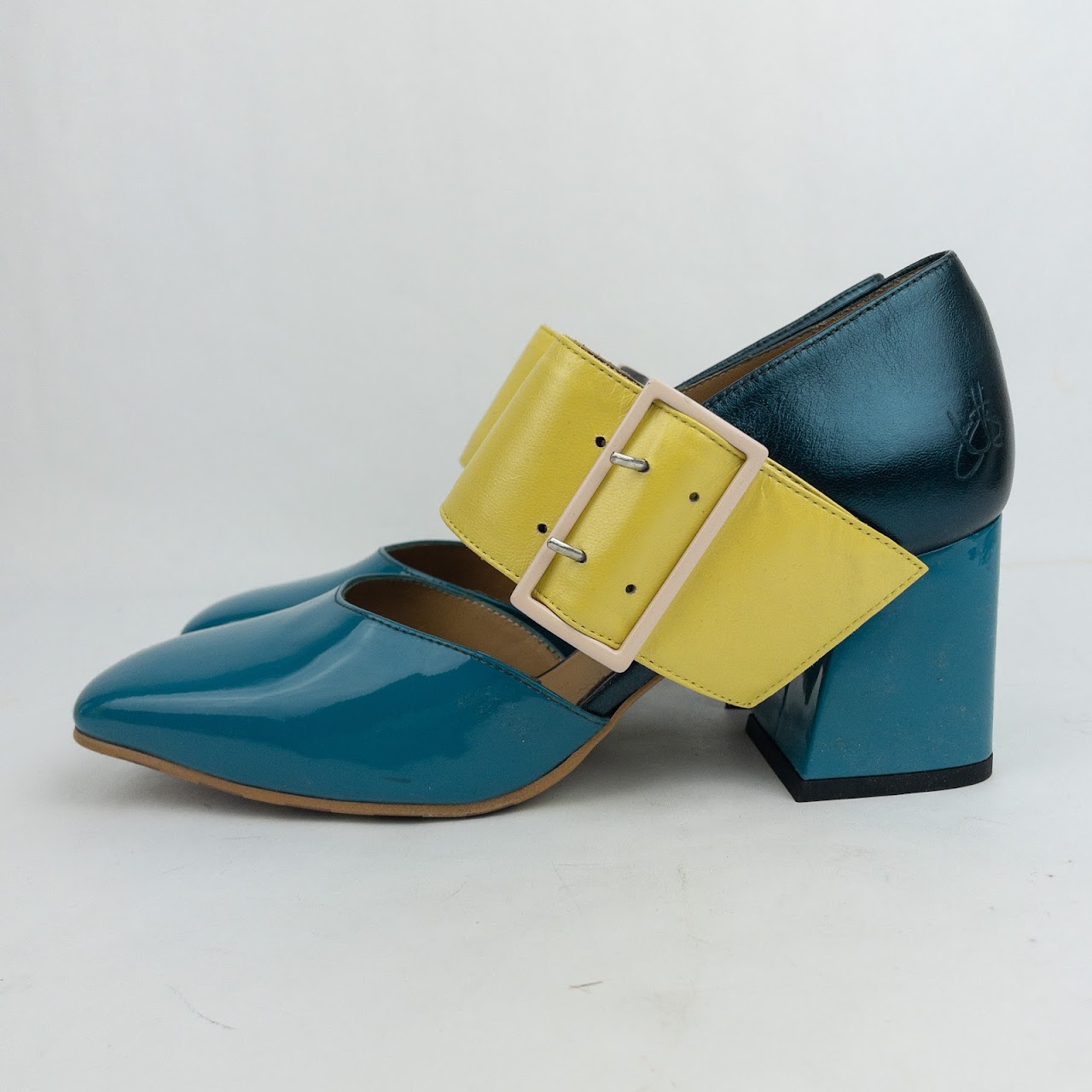 John Fluevog Square Toe Mary Janes