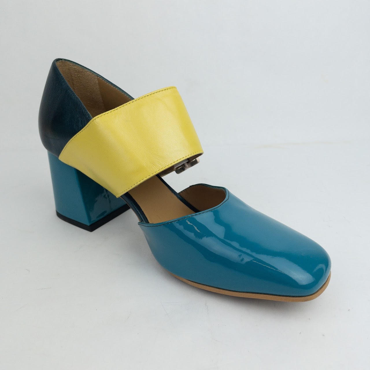 John Fluevog Square Toe Mary Janes