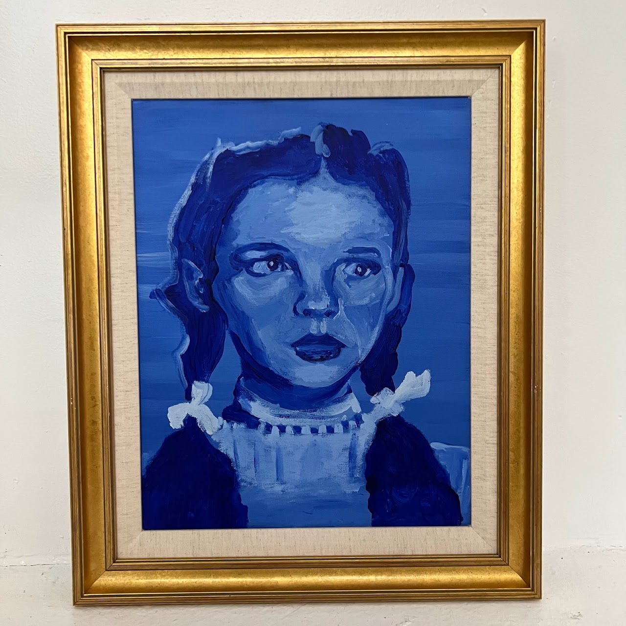 Judy Garland 'Dorothy' Signed Oil Painting Quartet