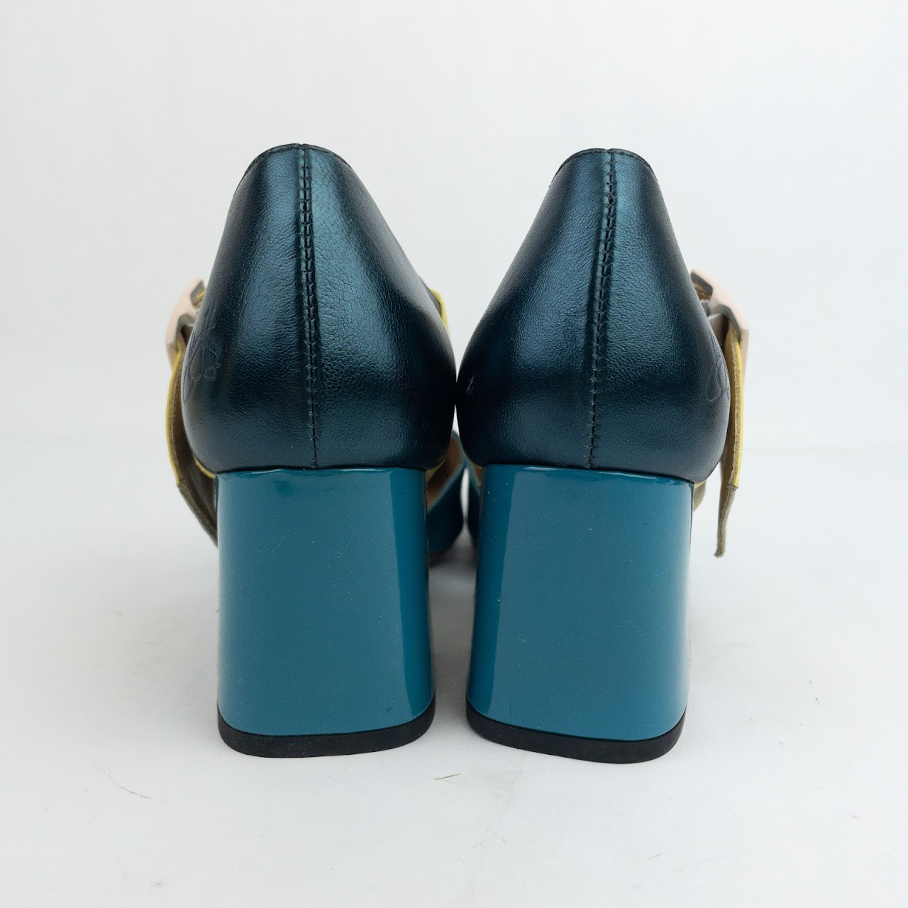 John Fluevog Square Toe Mary Janes