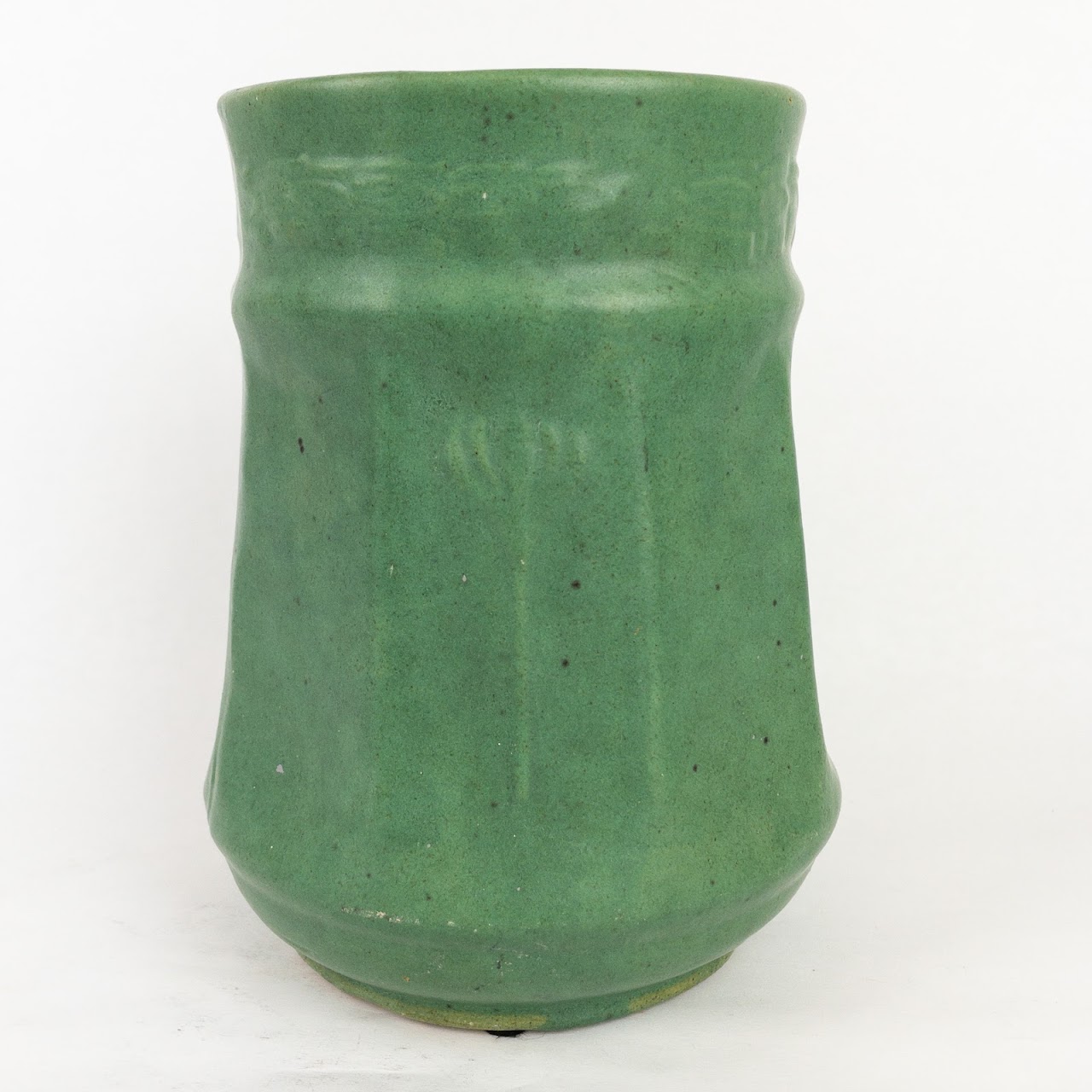 Green Stoneware Vase