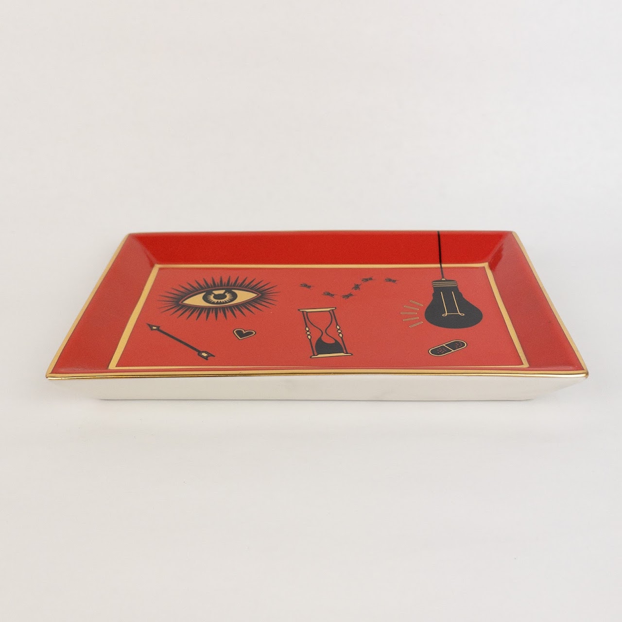 Jonathan Adler Red Accent Tray