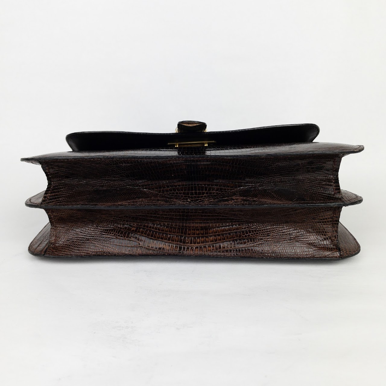 Vintage Lizard Leather Clutch