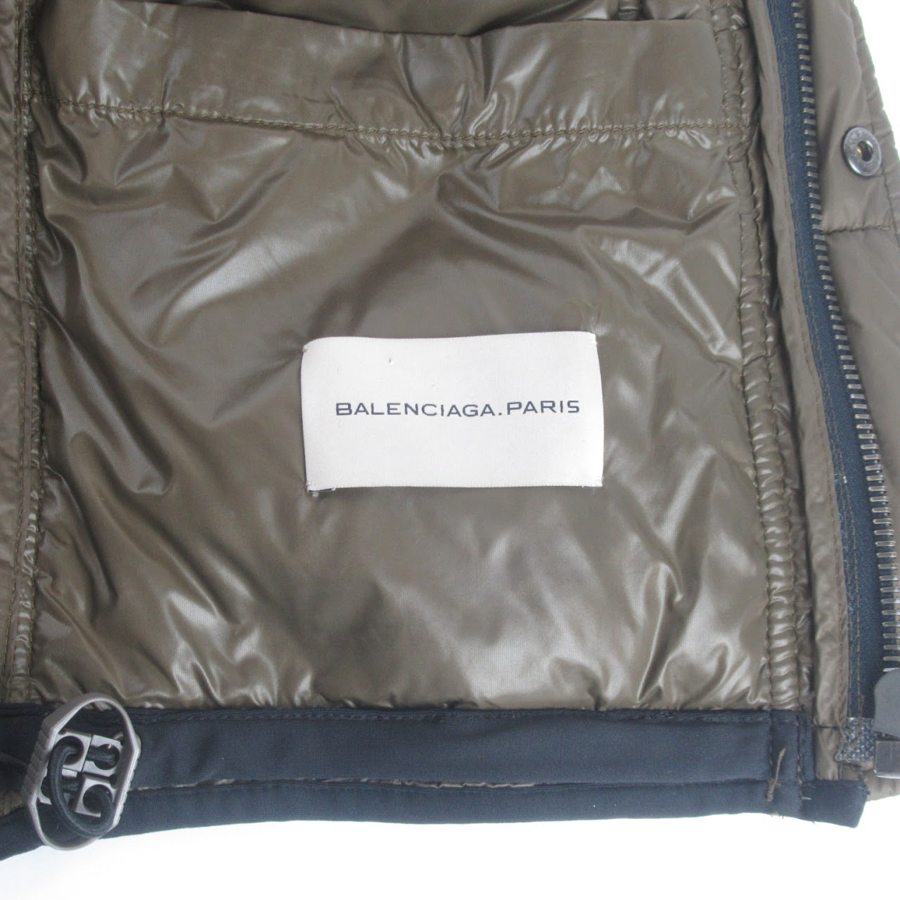 Balenciaga Brown & Black Puffer Jacket