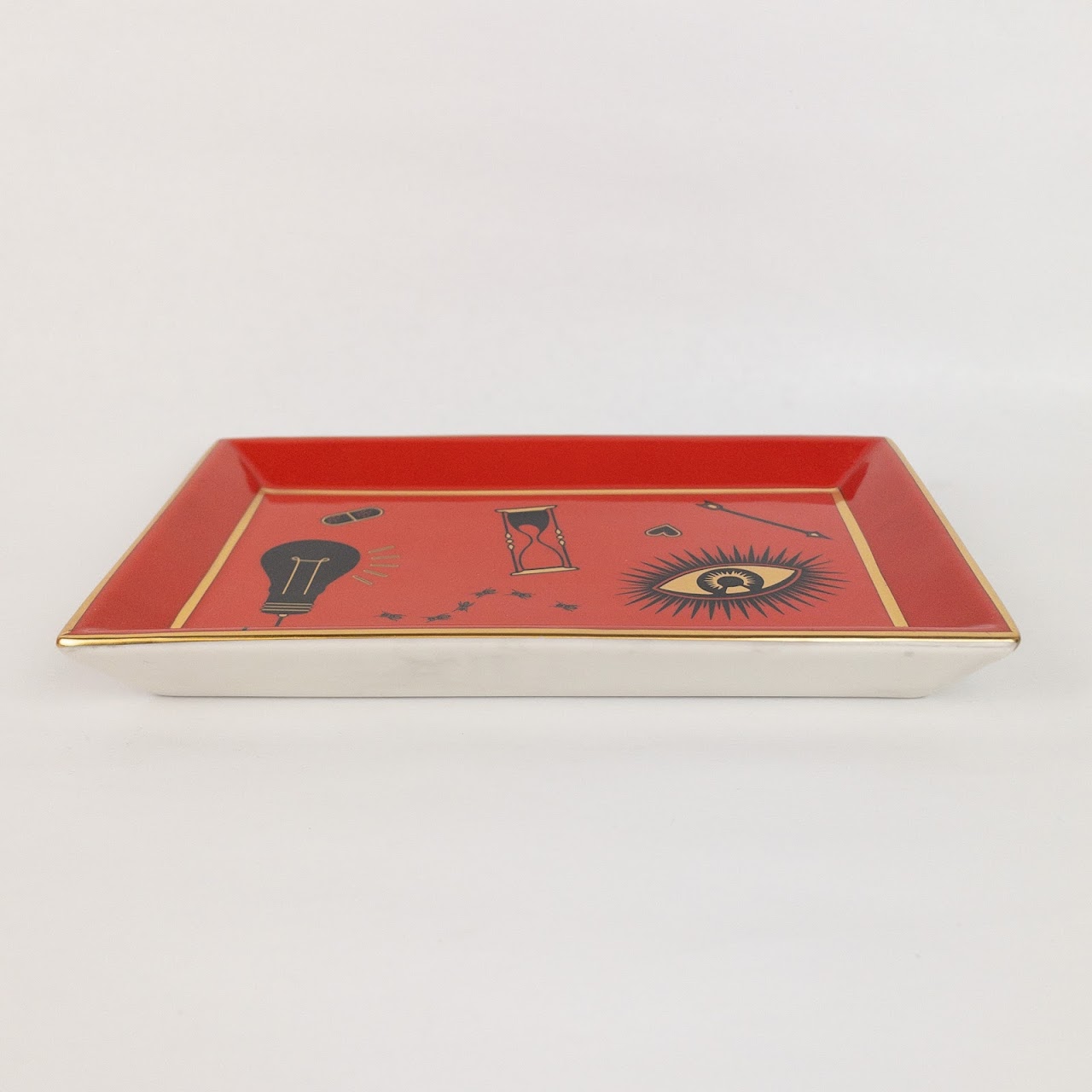 Jonathan Adler Red Accent Tray