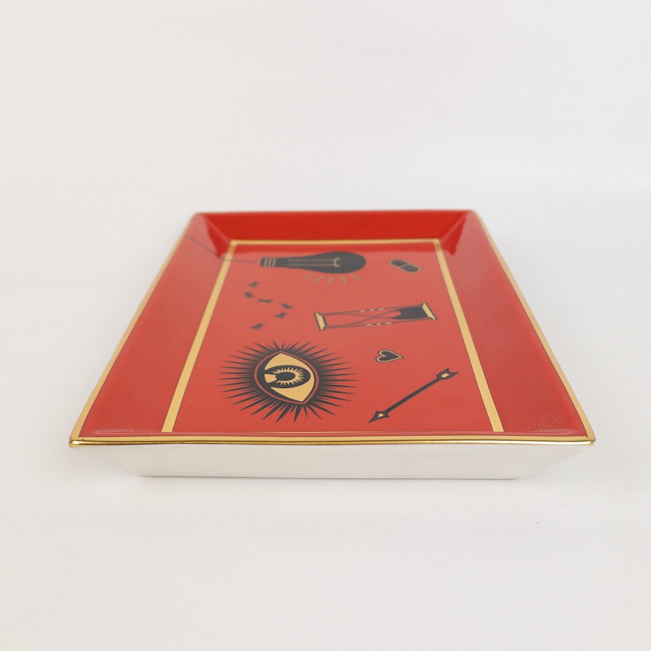 Jonathan Adler Red Accent Tray