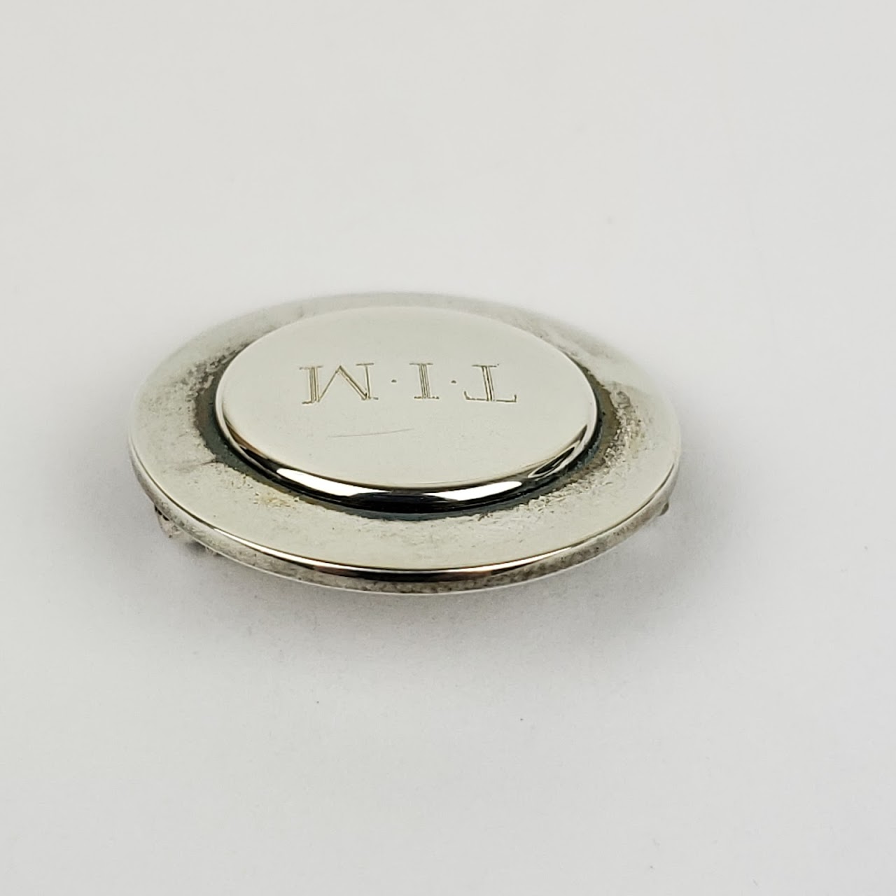 Tiffany & Co. Sterling Silver Disc Pin