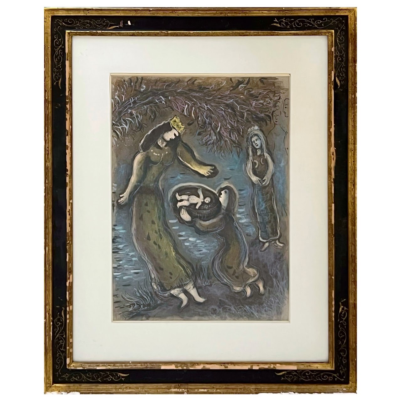 Marc Chagall Exodus Suite Lithograph