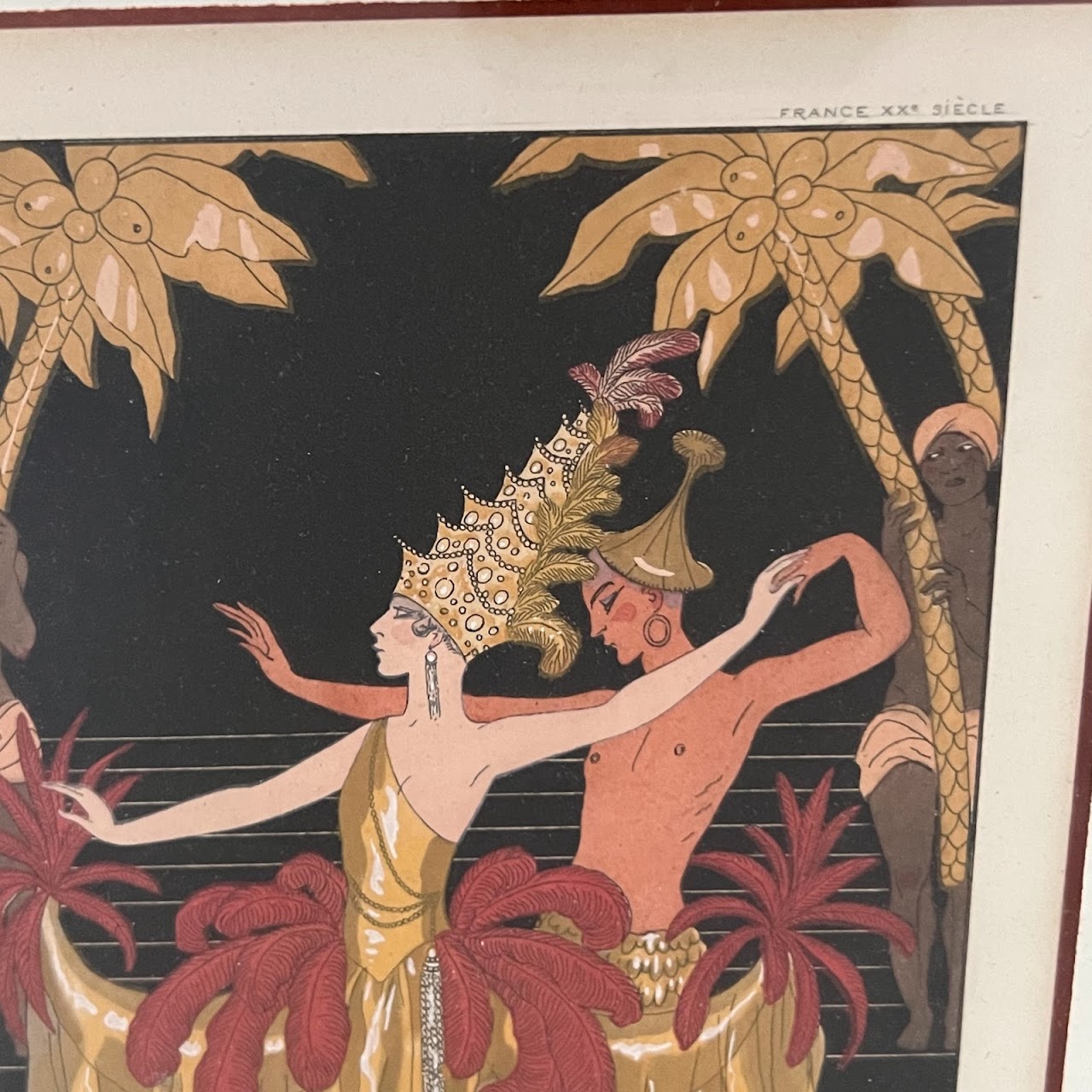 George Barbier Lithograph Set of Four