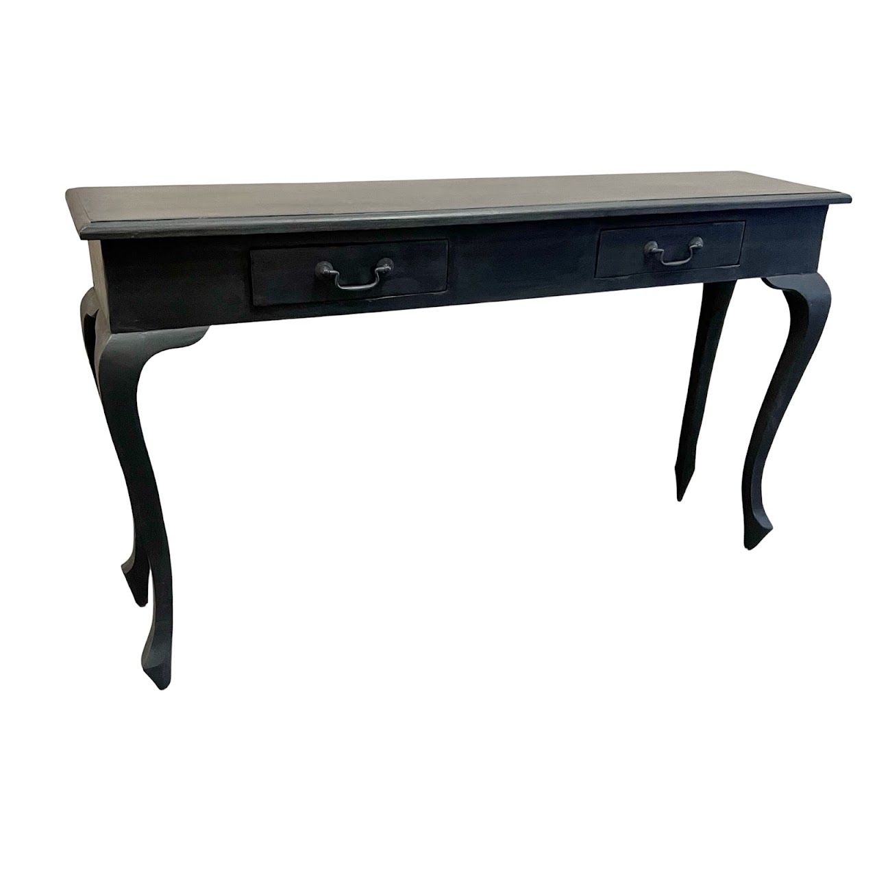 Two-Drawer Narrow Hall Table