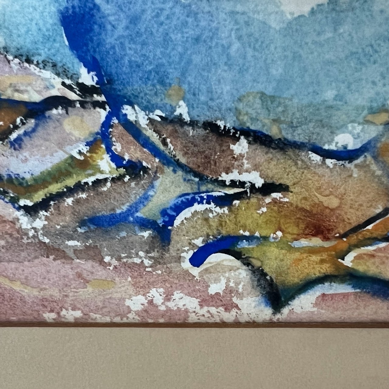 Doris Szalay Signed Watercolor Painting