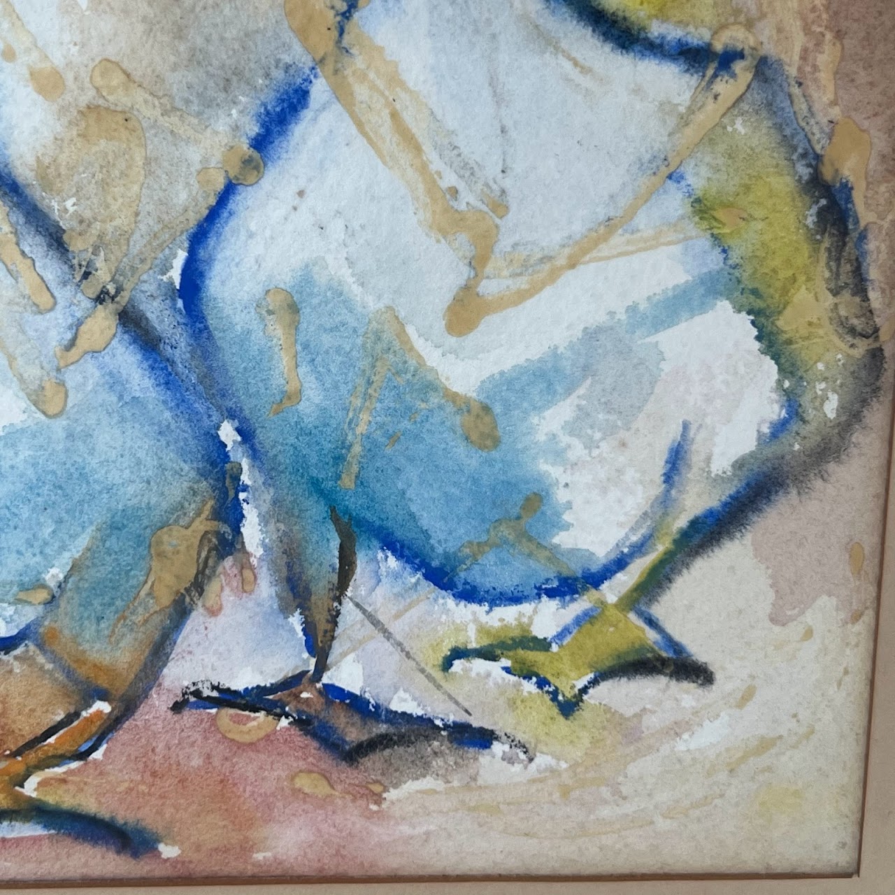 Doris Szalay Signed Watercolor Painting