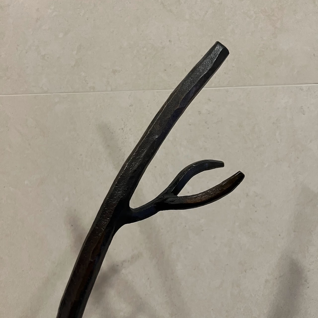 Cast Iron Twig Coat Rack