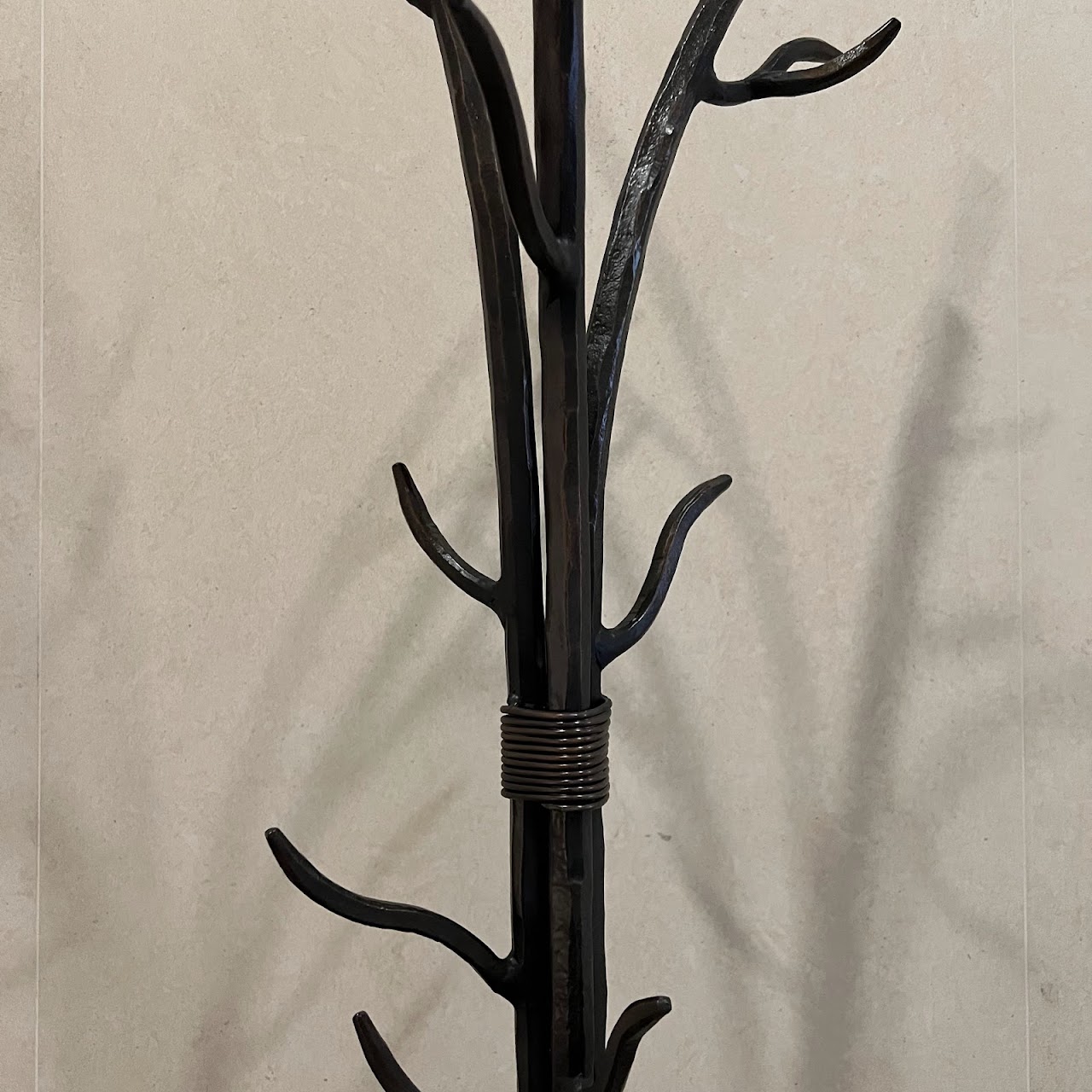 Cast Iron Twig Coat Rack