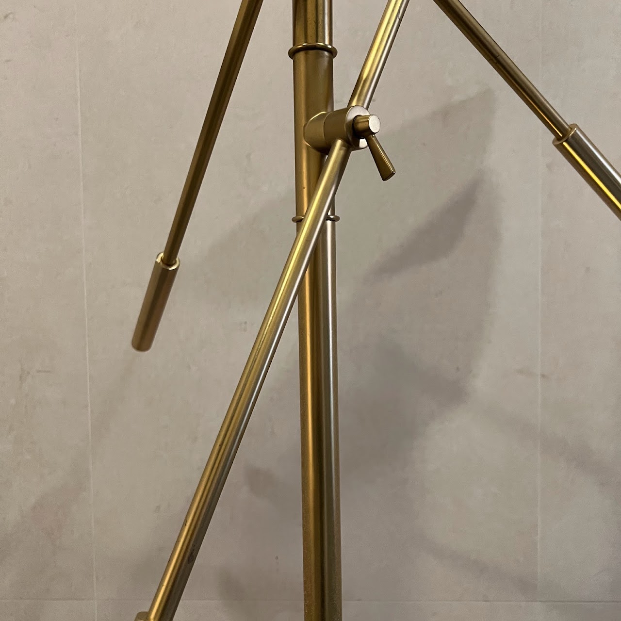 Contemporary Trilight Cantilever Floor Lamp