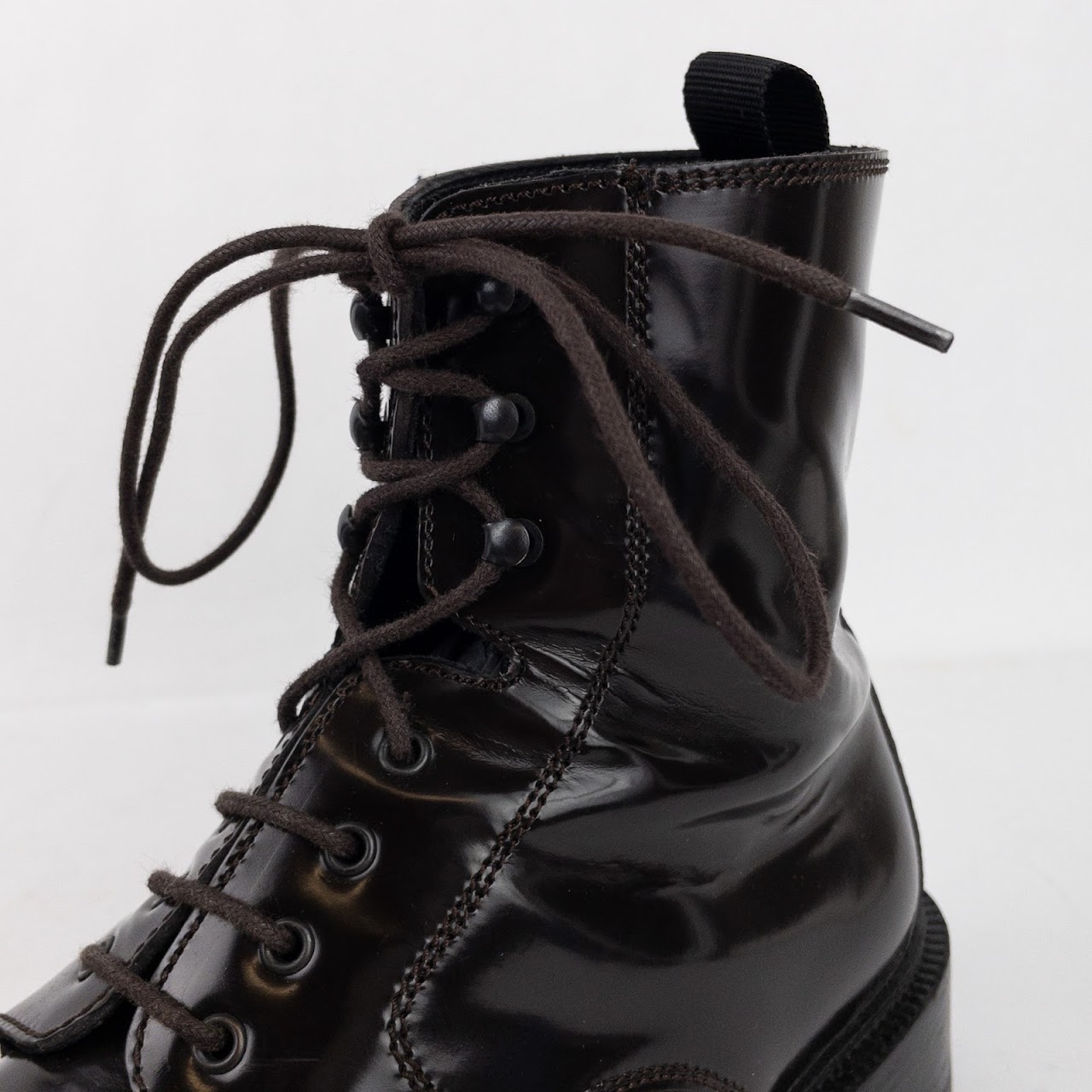 Gucci Lace Up Ankle Boots
