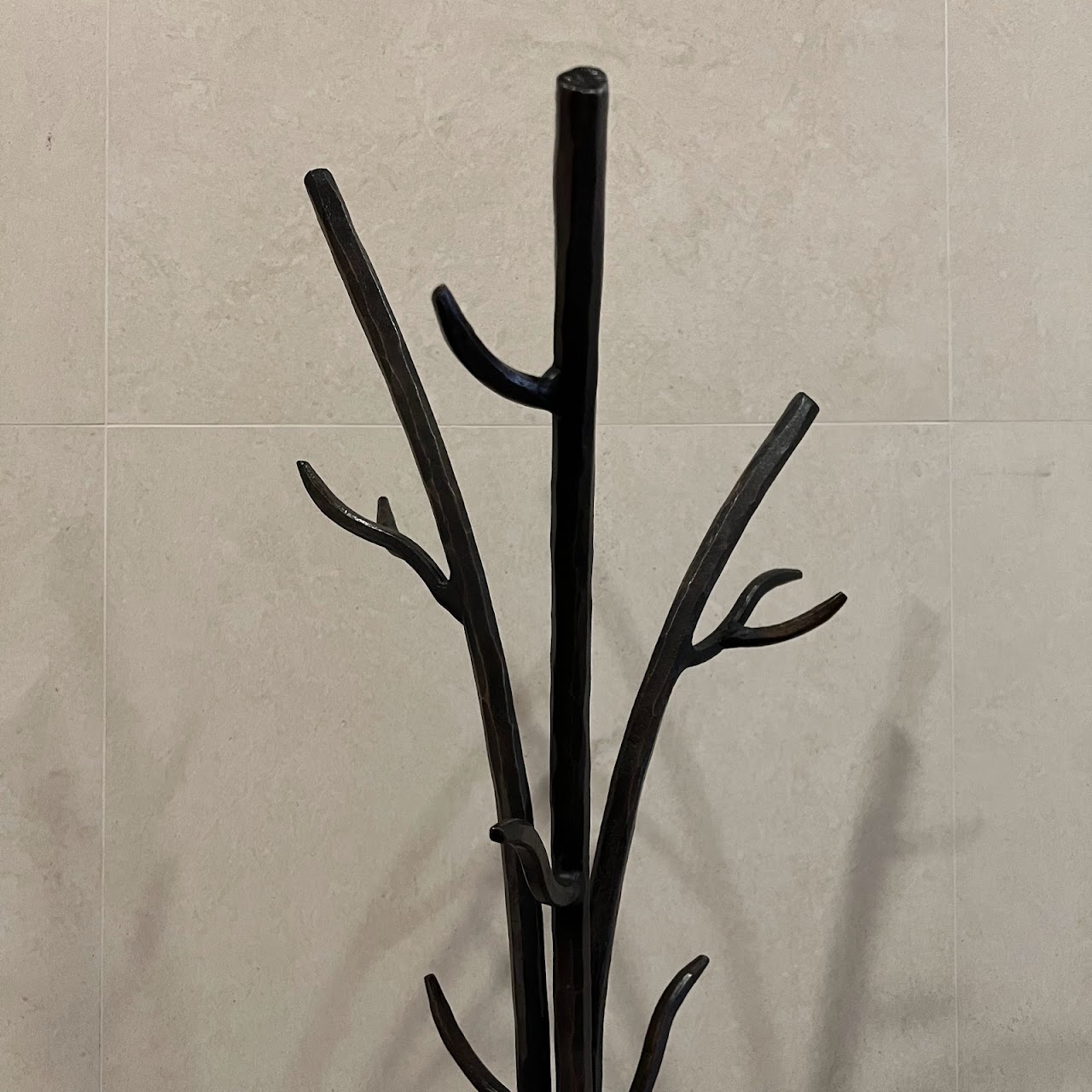 Cast Iron Twig Coat Rack