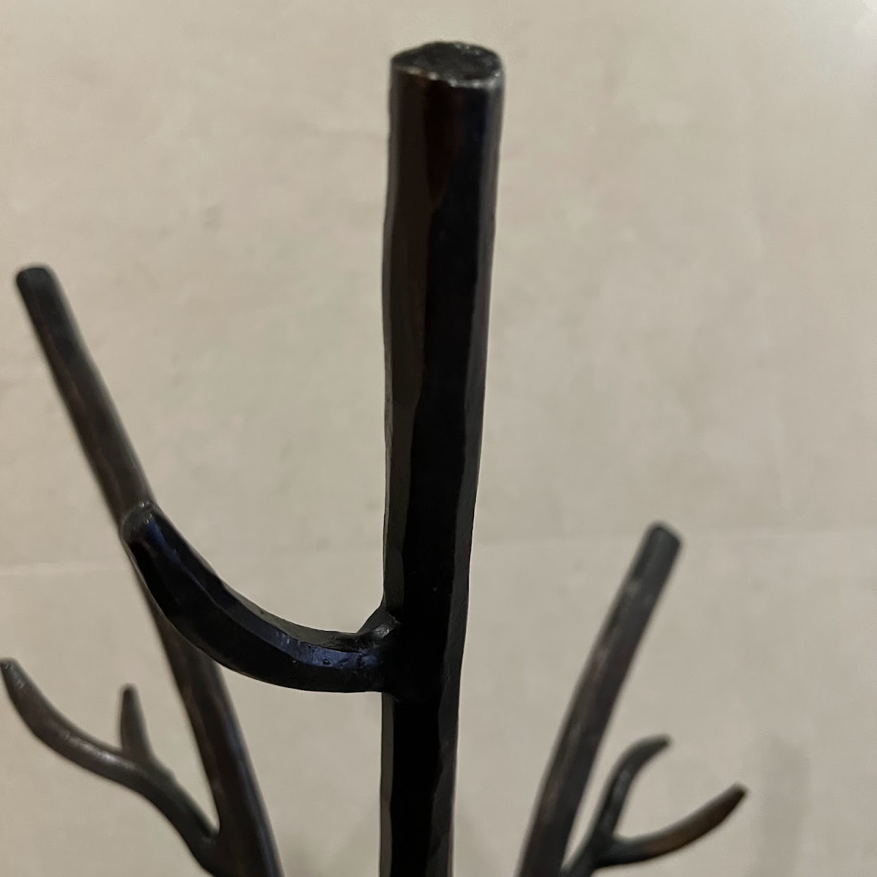 Cast Iron Twig Coat Rack