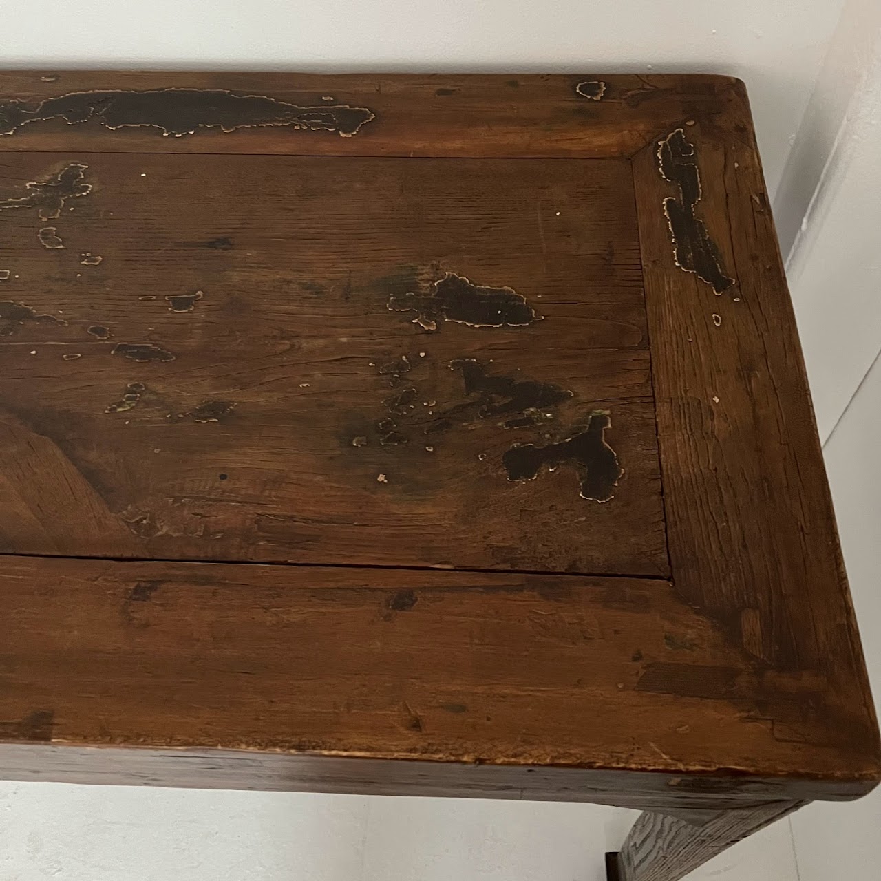 Chinese Elm Hall Table