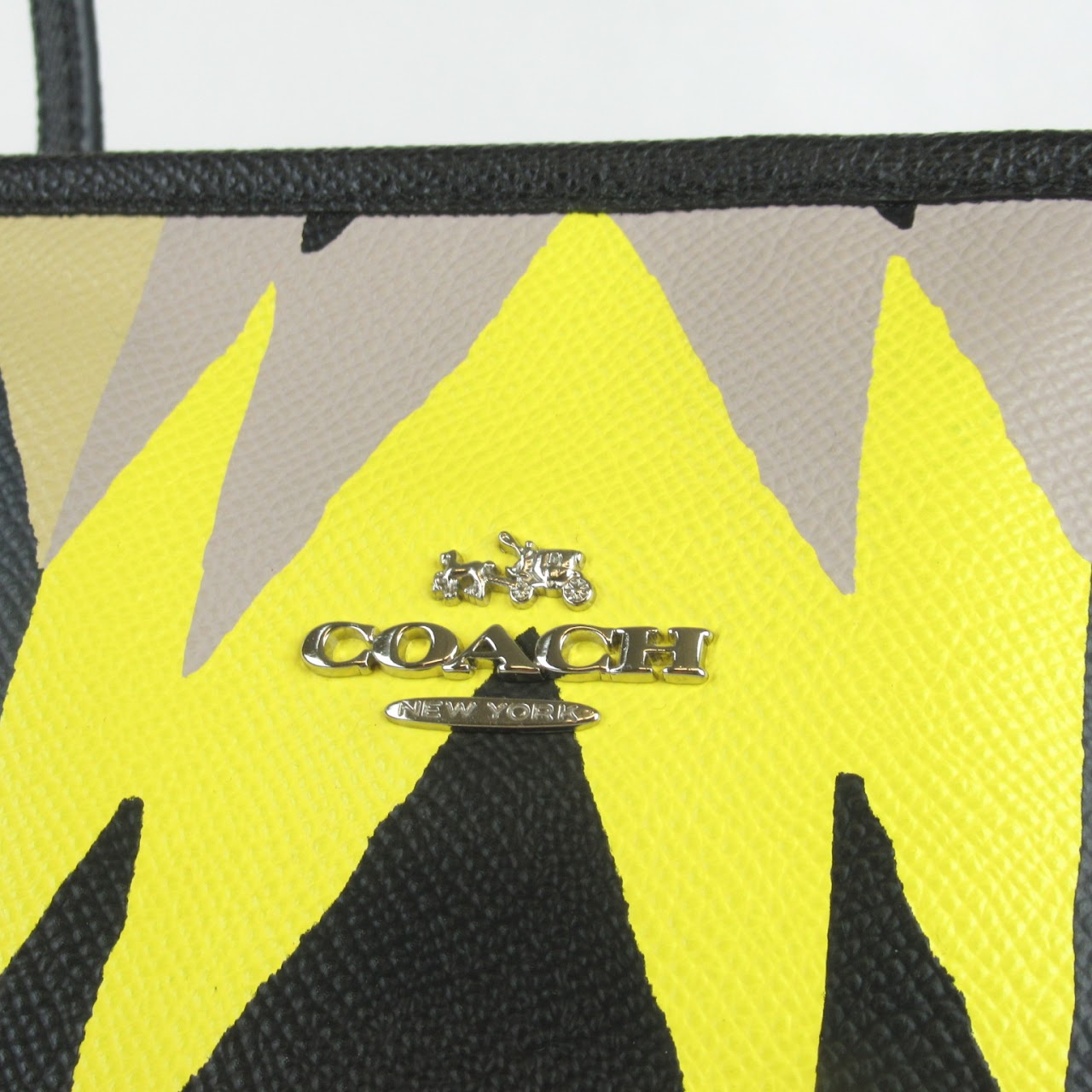 Coach Printed Taxi Tote