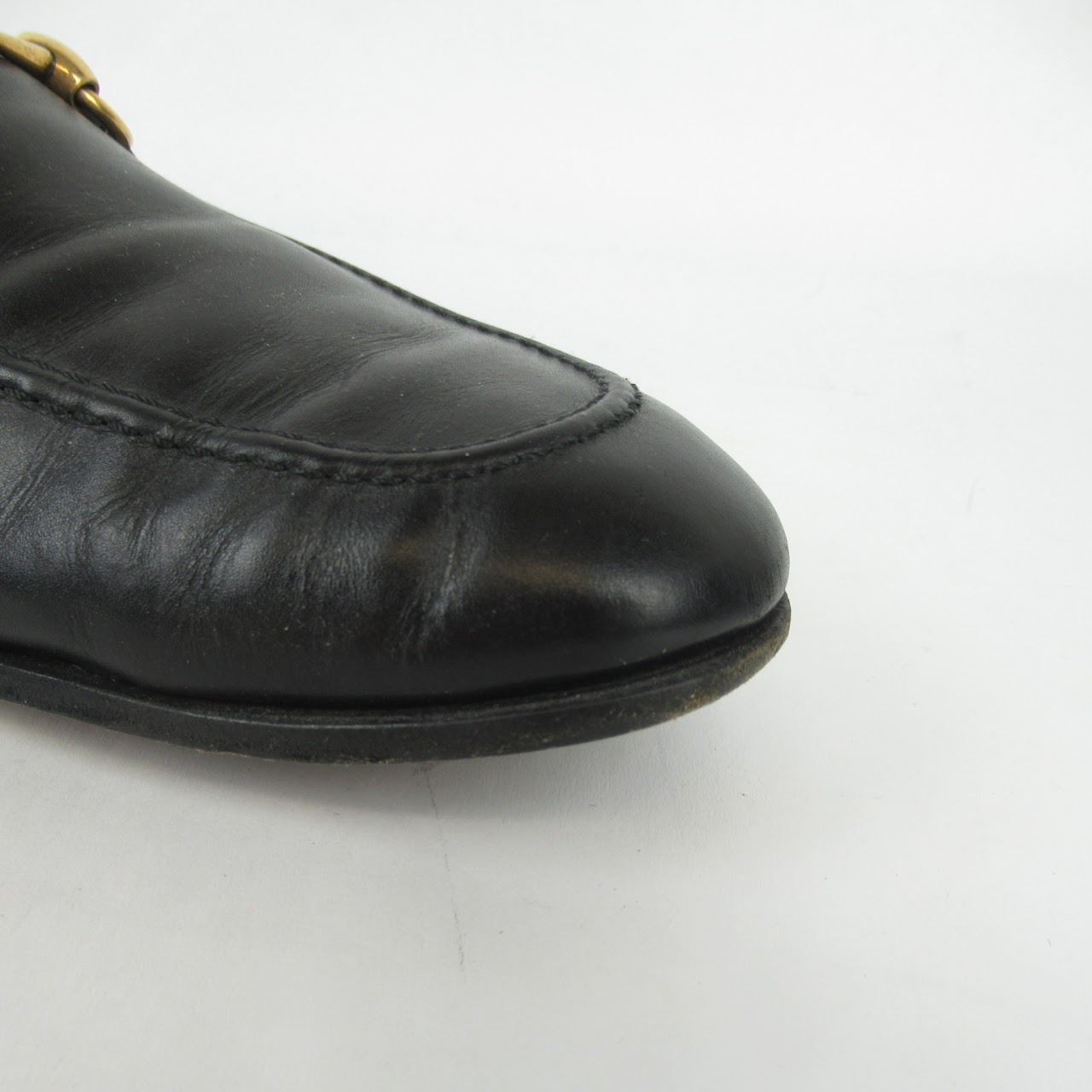 Gucci Leather Horsebit Loafers